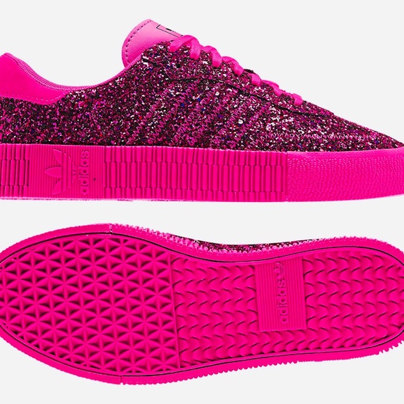 sambarose adidas shock pink